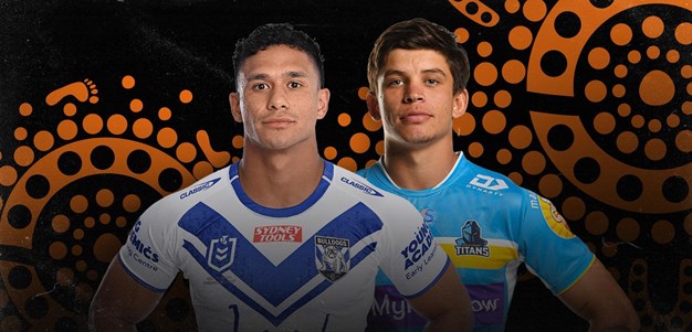 Bulldogs v Titans: Round 12