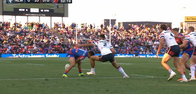 Gagai can't nail the tunnel ball