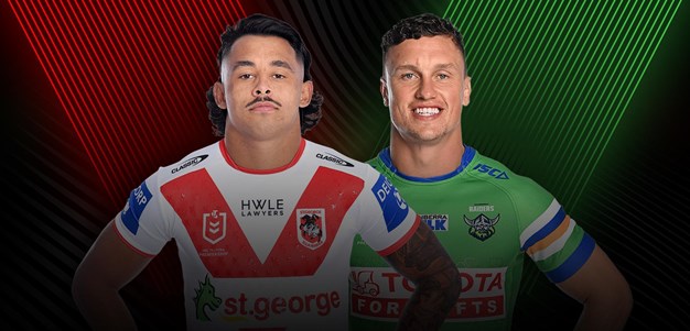 Dragons v Raiders: Round 19