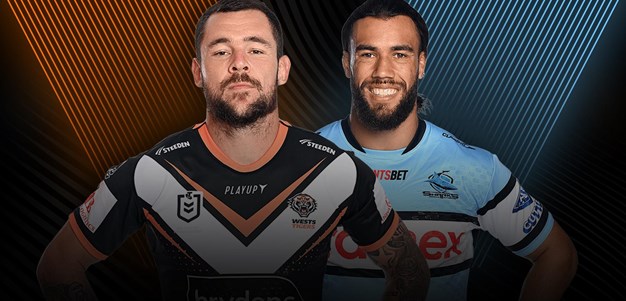 Wests Tigers v Sharks: Round 19