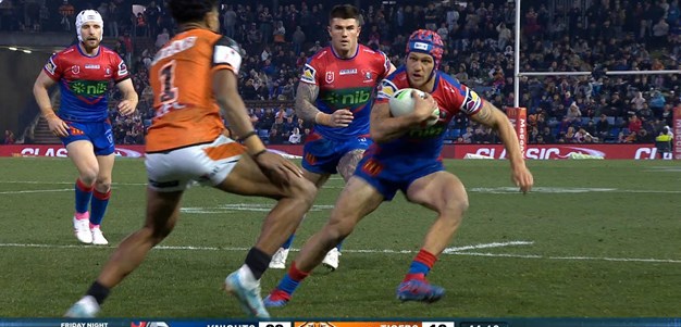 Ponga scores in game 100