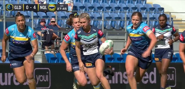 The first try of NRLW 2023 was a doozy