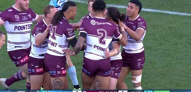 Josh Aloiai try 6th minute