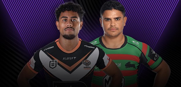 Wests Tigers v Rabbitohs: Round 22