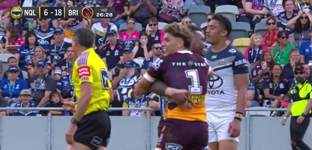 Ezra Mam finishes off a Broncos belter