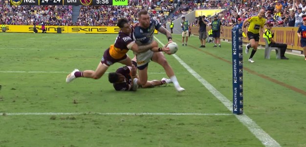 Staggs denies Feldt again!