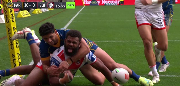 Mikaele Ravalawa try 19th minute