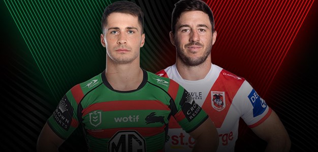 Rabbitohs v Dragons: Round 24