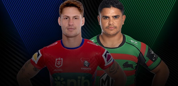 Knights v Rabbitohs: Round 25