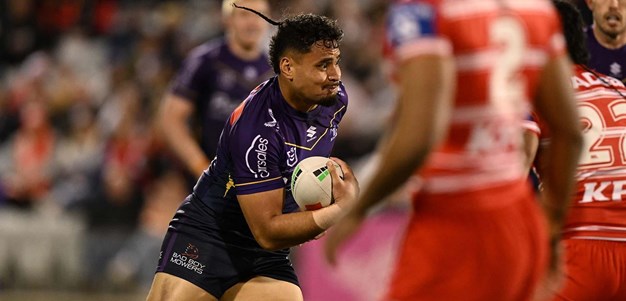 Katoa gets a brace vs the Dragons