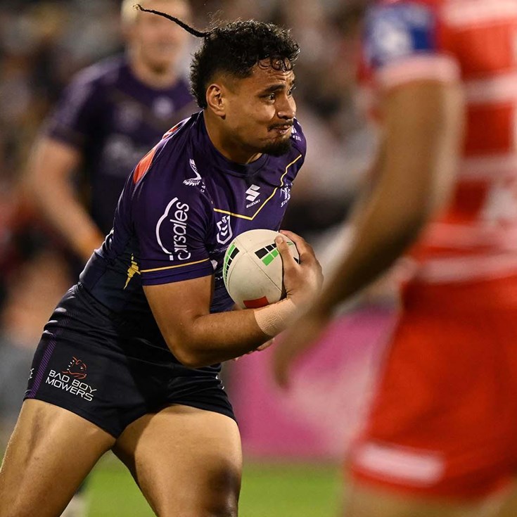 Katoa gets a brace vs the Dragons