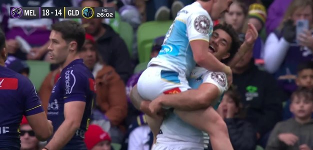 Jojo Fifita scores from some AJ Brimson brilliance