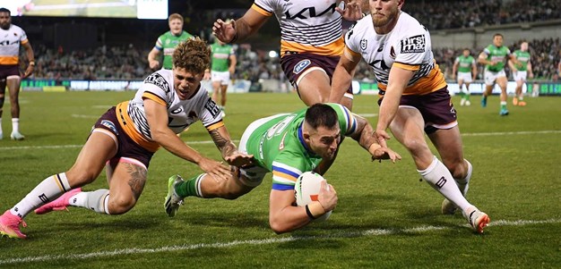 All the tries from the Raiders v Broncos