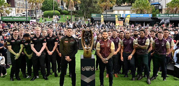 Grand Final teams presented at Fan Fest