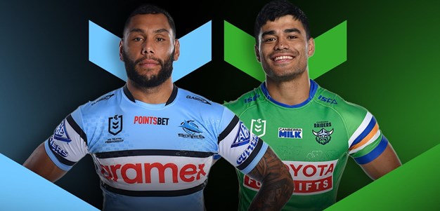 Sharks v Raiders: Round 4