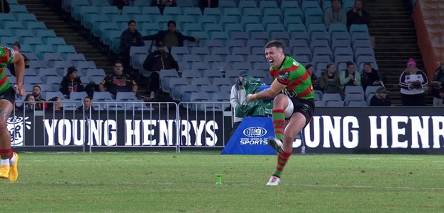 Hawkins leaves the field after kick-off injury