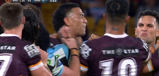 Tempers flare at Suncorp