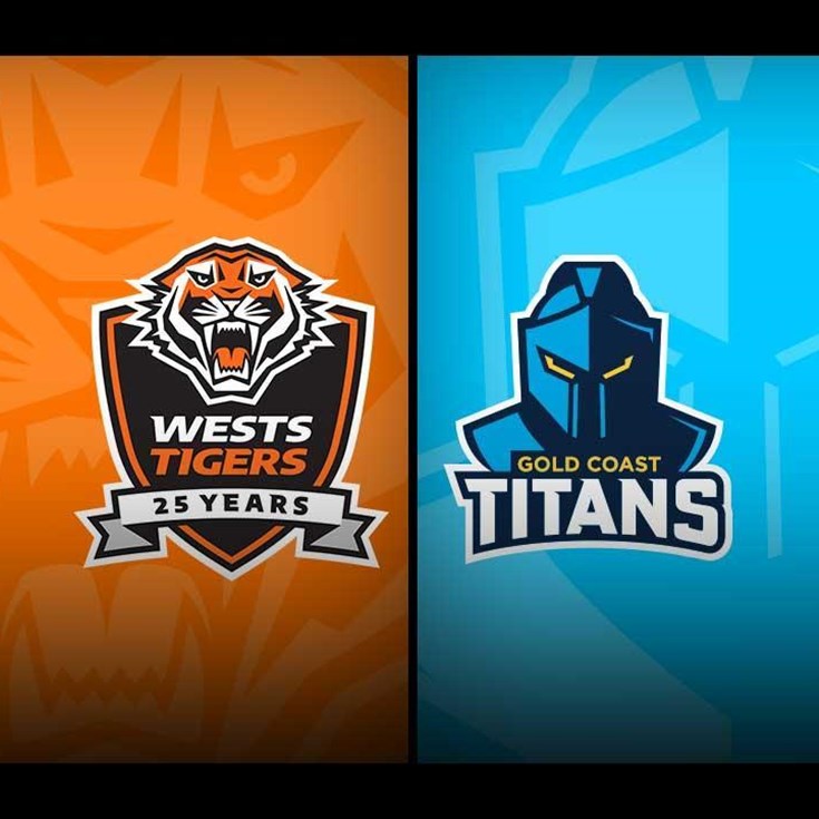 Wests Tigers v Titans – Round 15, 2024