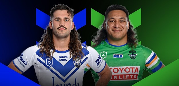 Bulldogs v Raiders: Round 22