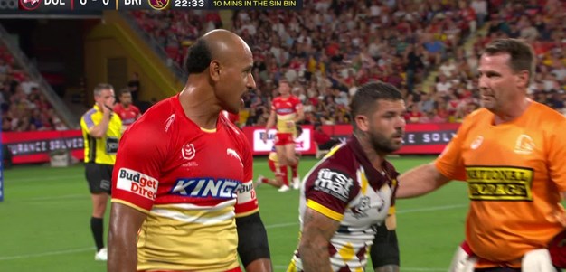 Kaufusi and Reynolds have words post sin bin