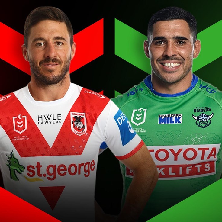 Dragons v Raiders: Round 27