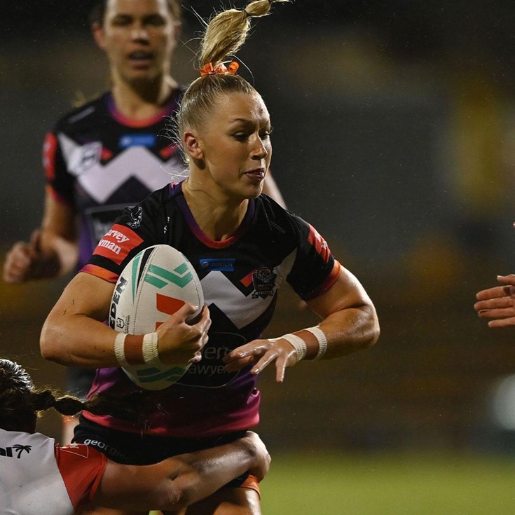 Horne eating up the metres in Round 8