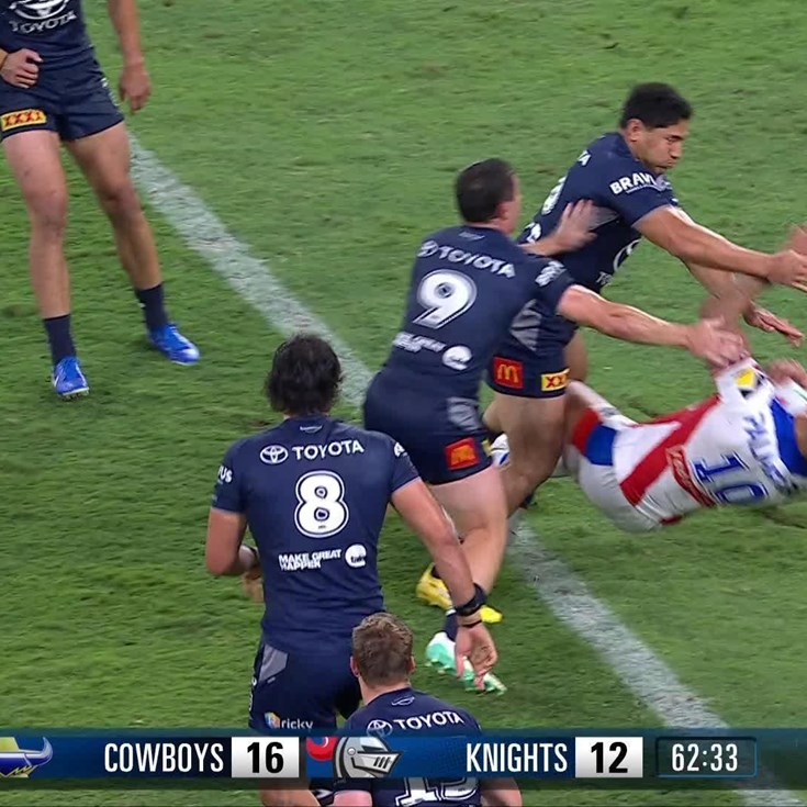 Taumalolo flattens Thompson