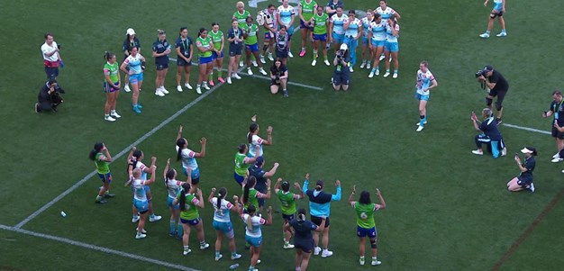 A special haka for NRLW stalwart Karina Brown