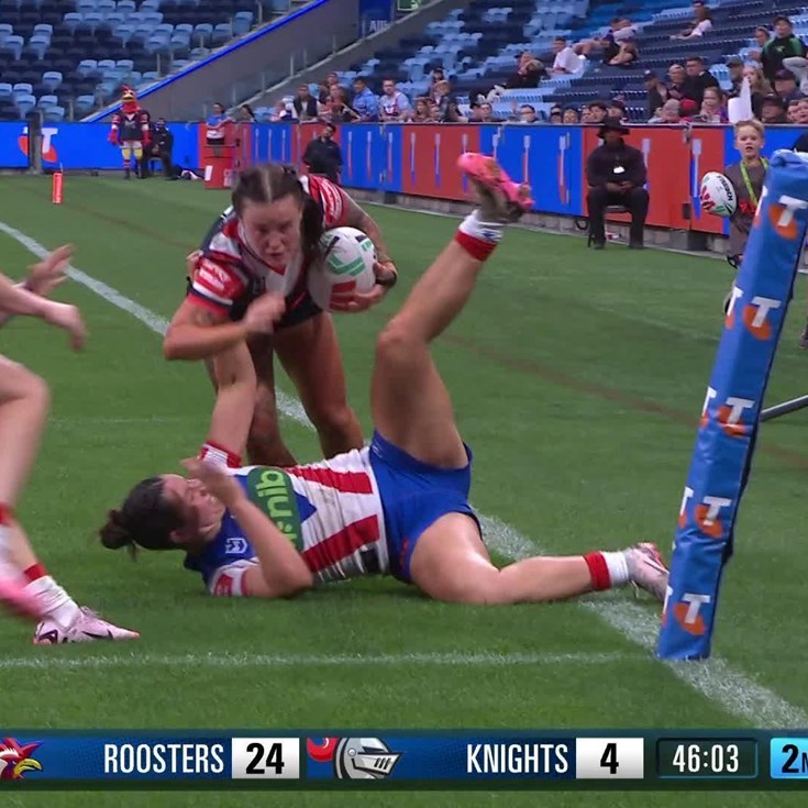 Great scramble from the Knights