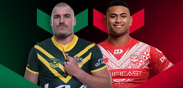 Kangaroos v Tonga XIII: Week 1