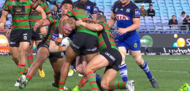 Rd 23: Rabbitohs v Bulldogs (Hls)