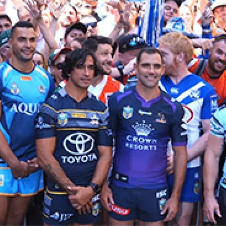 NRL season launched at Martin Place