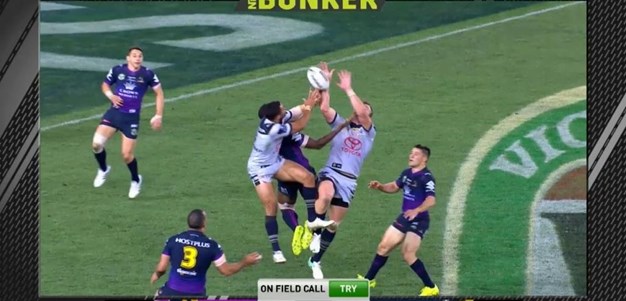 Grand Final: Storm v Cowboys - Try 19th minute - Josh Addo-Carr