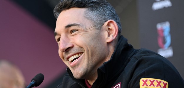 Media conference: Maroons coach Billy Slater