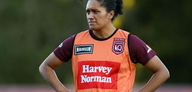 Media conference: Harvey Norman Queensland Maroons vice-captain Zahara Temara