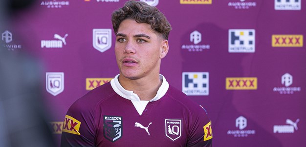 Media conference: Maroons fullback Reece Walsh