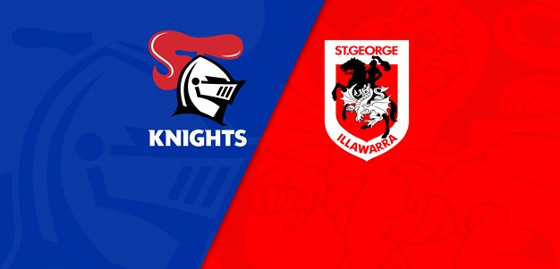 NRL Trials: Knights v Dragons