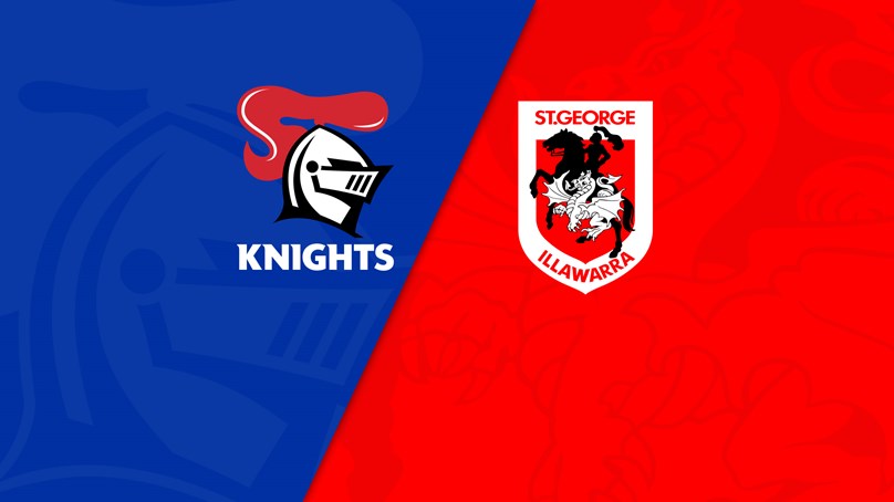 NRL Trials: Knights v Dragons