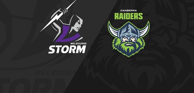 Full Match Replay: Storm v Raiders - Finals Week 1, 2022