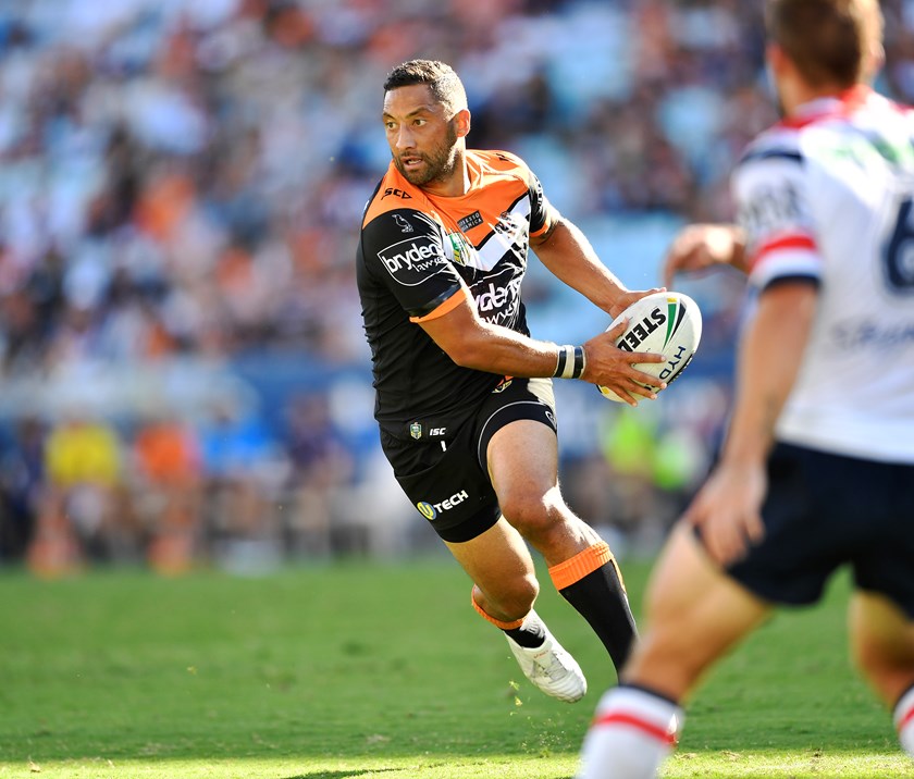 Wests Tigers utility Benji Marshall.