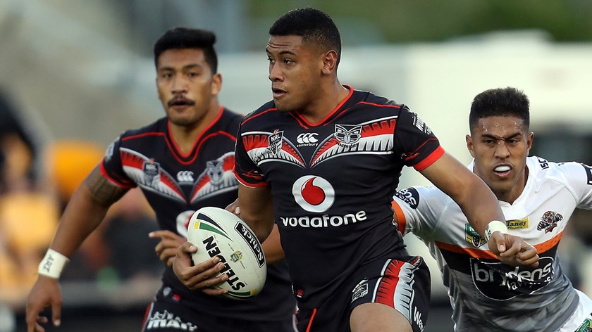 Warriors winger David Fusitu'a.