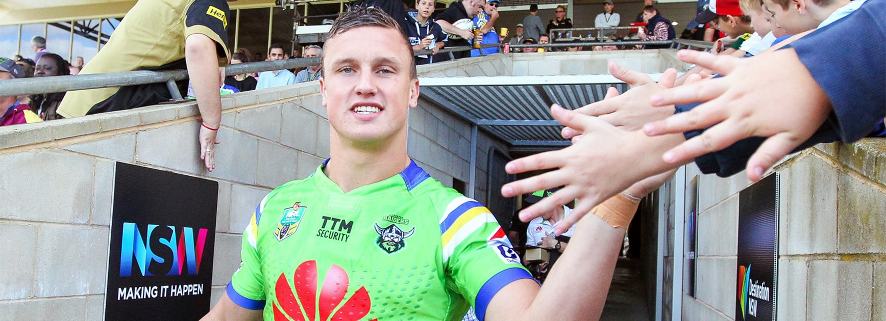 Raiders fullback Jack Wighton.