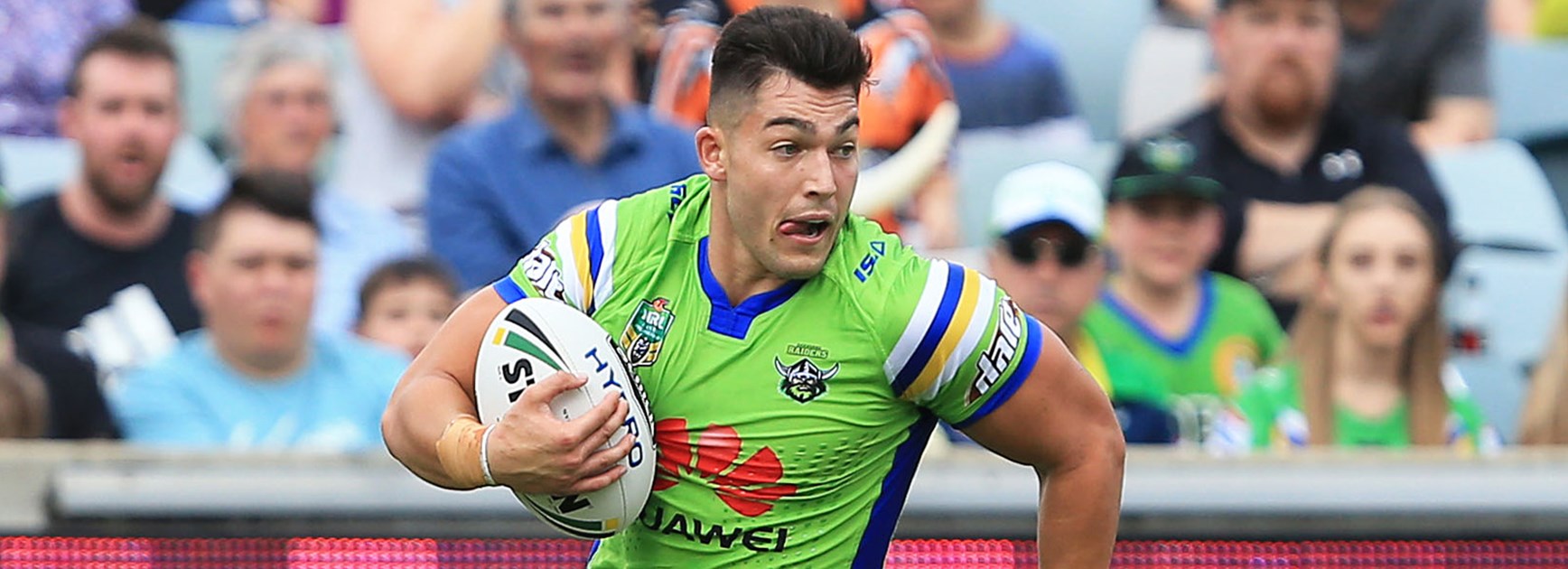 Canberra Raiders winger Nick Cotric.