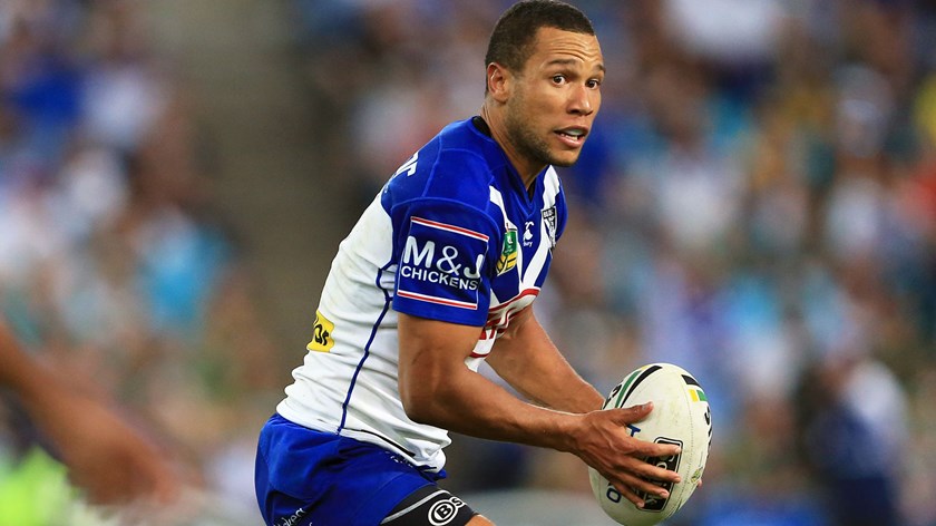 Bulldogs fullback Moses Mbye.