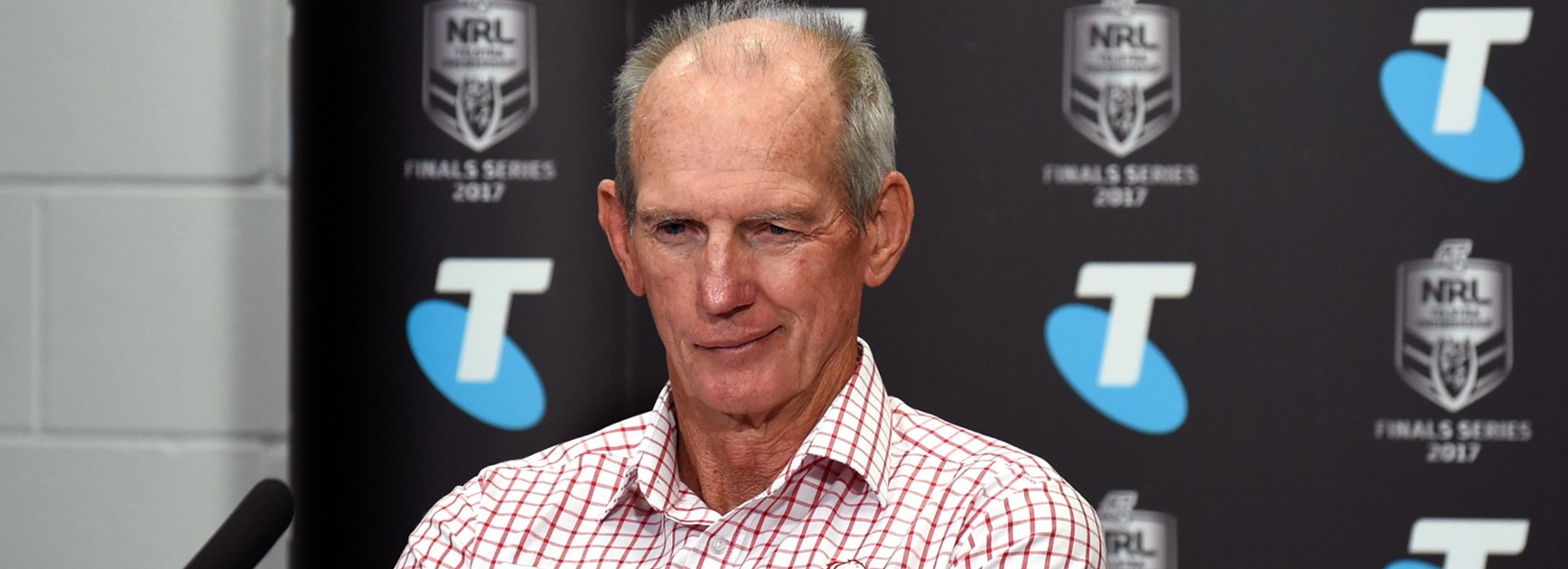 Broncos coach Wayne Bennett will face off against Craig Bellamy in Friday's preliminary final.