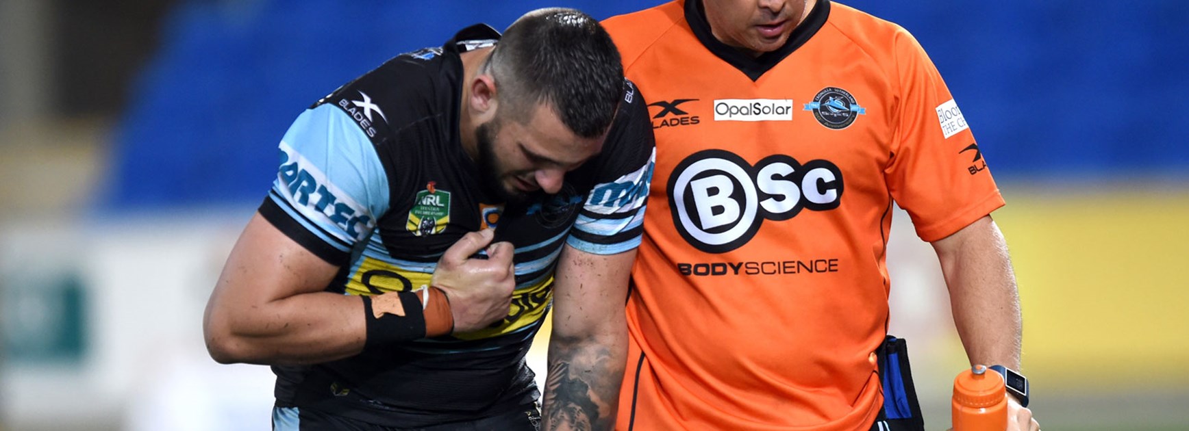 Sharks refute Bird injury claims