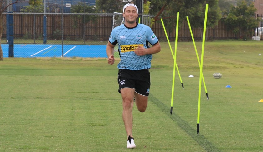 New Cronulla Sharks recruit Matt Moylan.