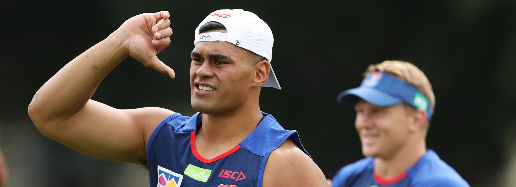 Newcastle Knights recruit Herman Ese'ese.