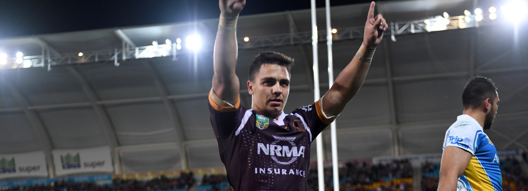 Brisbane Broncos halfback Kodi Nikorima.