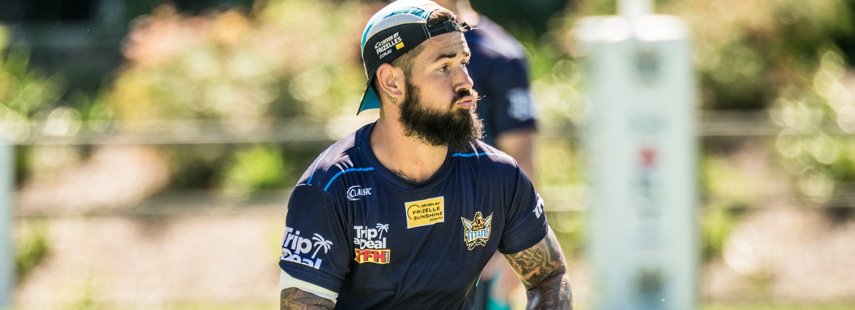 Gold Coast Titans hooks Nathan Peats.